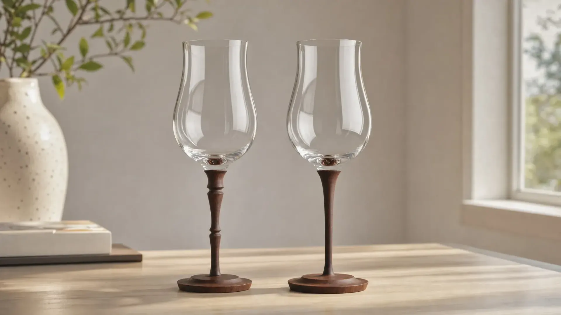 How Wood-Stemmed Whiskey Glassware Is Made How Wood-Stemmed Whiskey Glassware Is Made