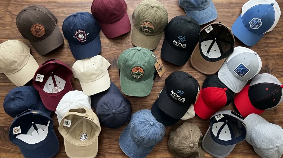 Custom embroidered baseball caps — what you can customise