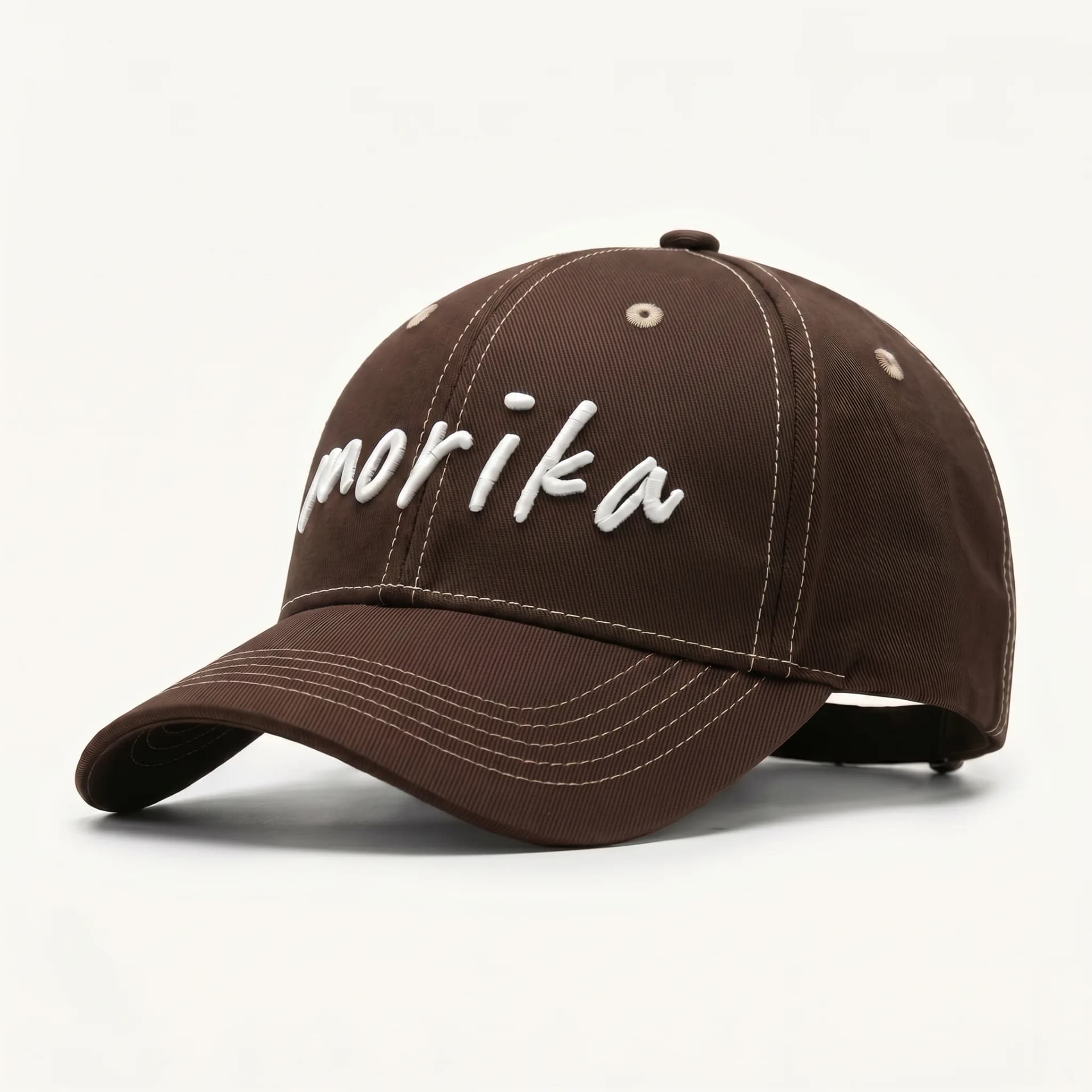 Custom embroidered baseball cap — product details