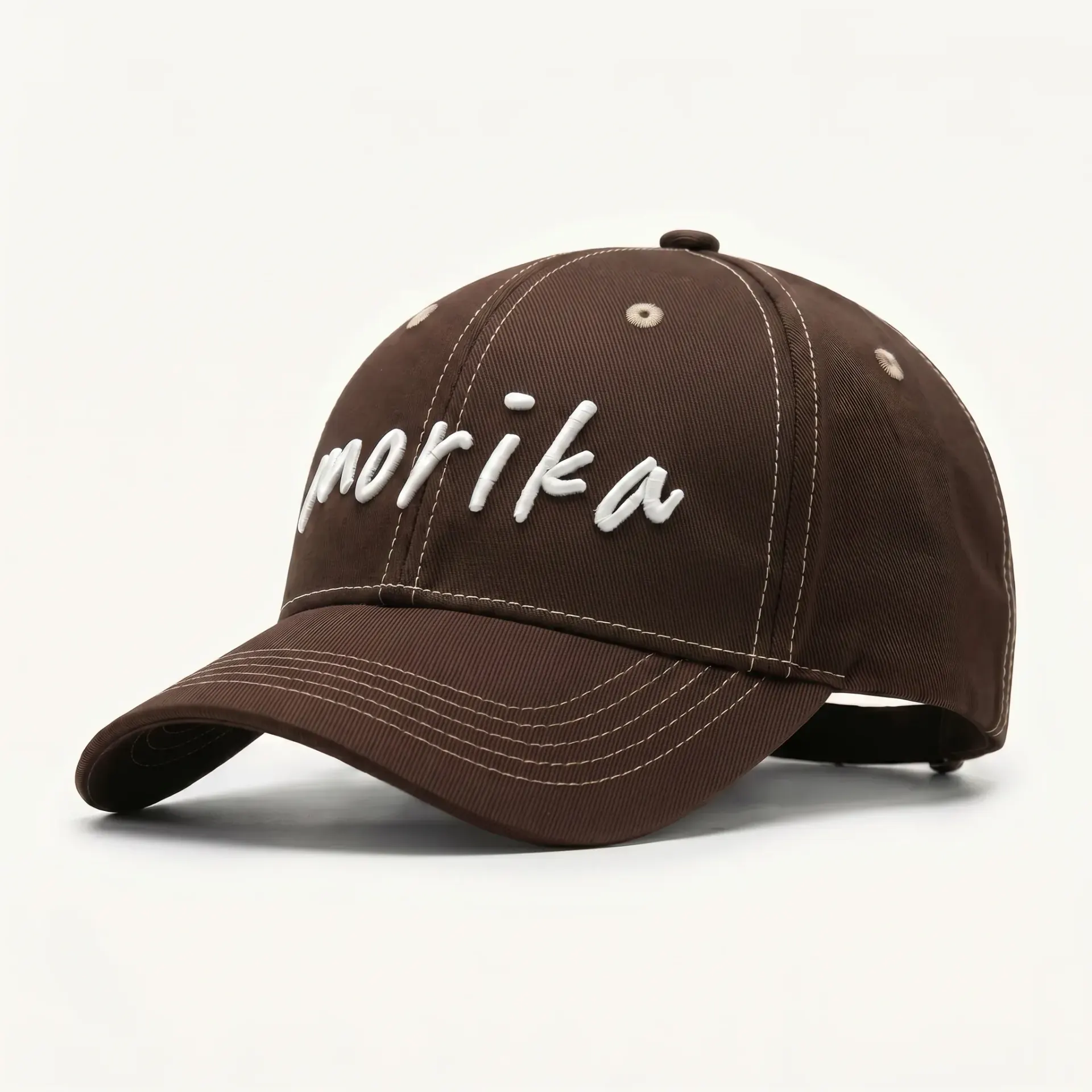 Custom embroidered baseball cap product details Custom embroidered baseball cap product details