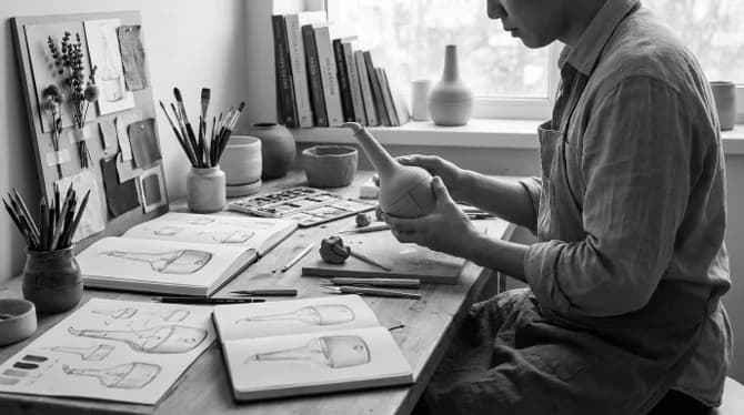 Creator at work