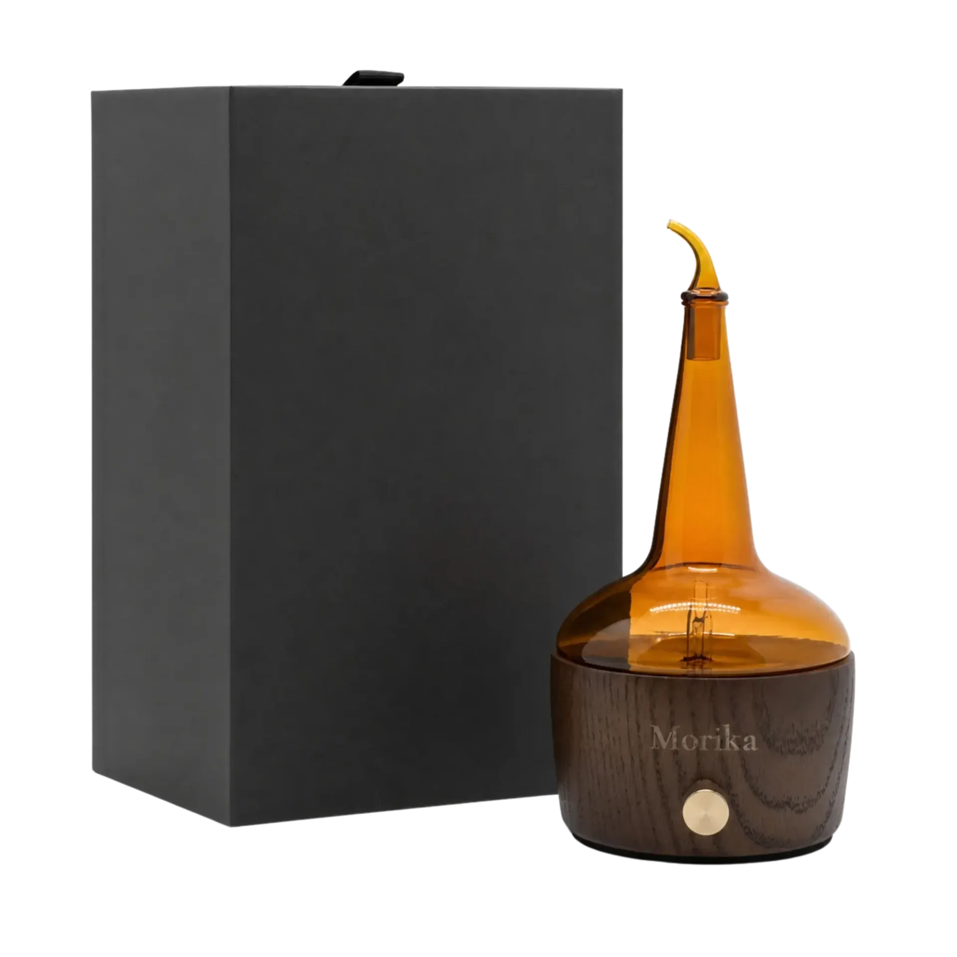 Morika whiskey nosing diffuser packaging and product for promotional merchandise programmes Morika whiskey nosing diffuser packaging and product for promotional merchandise programmes